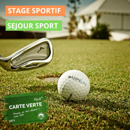 golf stage carte verte green card Bassin Bleu La Réunion