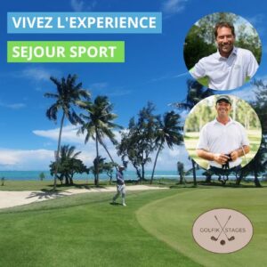 stage de golf à Maurice - Anahita - Pros Wilfried LE BIEZ et Jean Philippe Welter